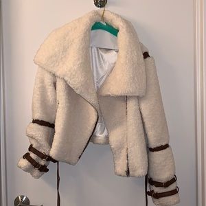 Eaves faux shearling jacket
